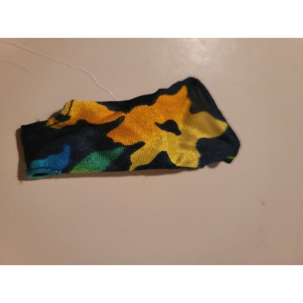 Vintage Barbie Ken Skipper Doll Accessory Clothing Black Multicolor Swimsuit VTG